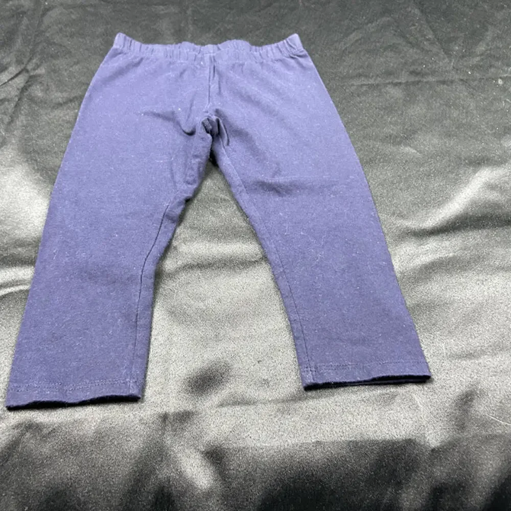 OshKosh B’gosh Girls Leggings 4T Navy‎ EUC